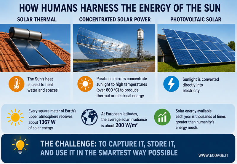 Sistemas de aprovechamiento de energía solar